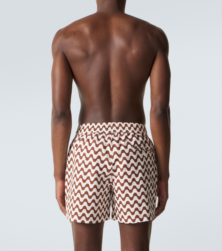  Frescobol Carioca Frescobol Carioca Rio Printed Swim Trunks 