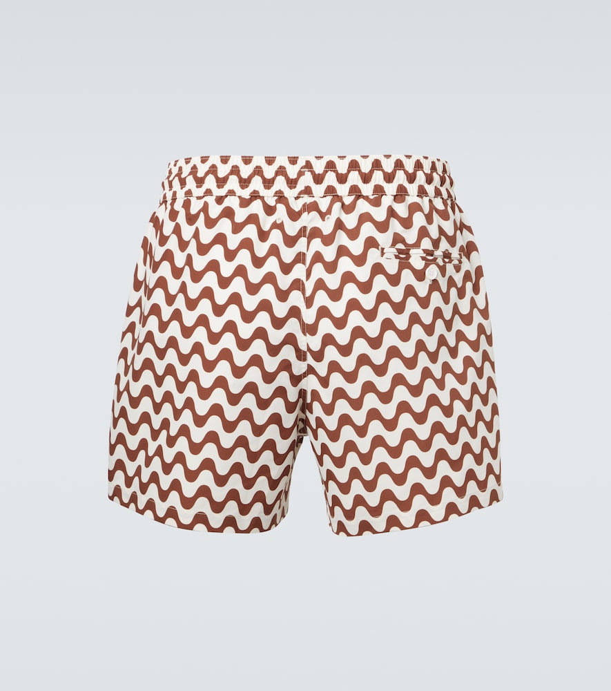  Frescobol Carioca Frescobol Carioca Rio Printed Swim Trunks 