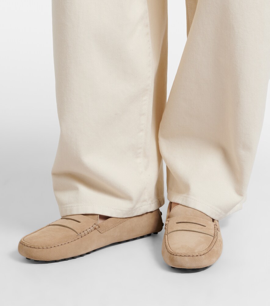 Tod's Gommino suede driving shoes