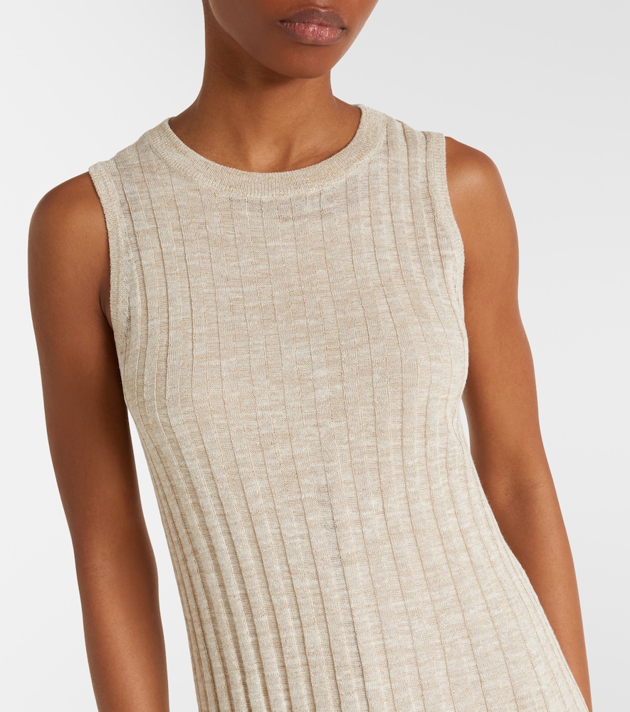 Brunello Cucinelli Brunello Cucinelli Maxikleid Aus Rippstrick 
