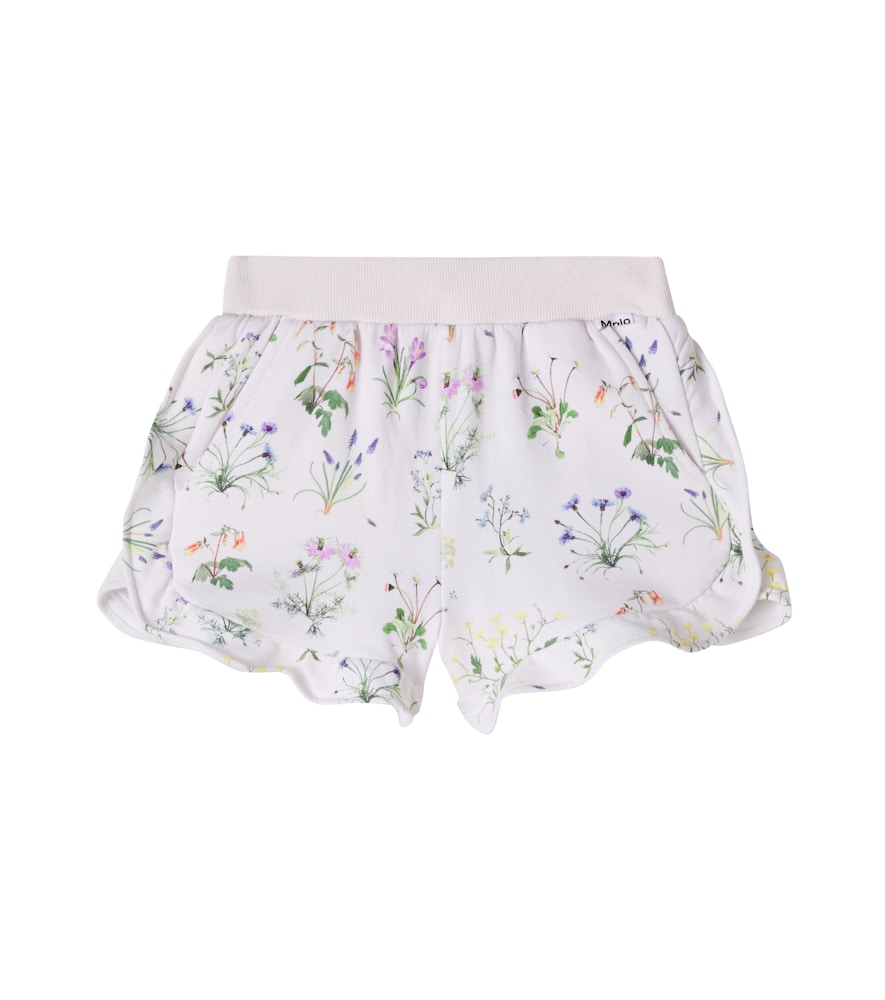 Molo Multicoloured Acacia Floral Cotton-Blend Shorts Y Size 15 - Mytheresa