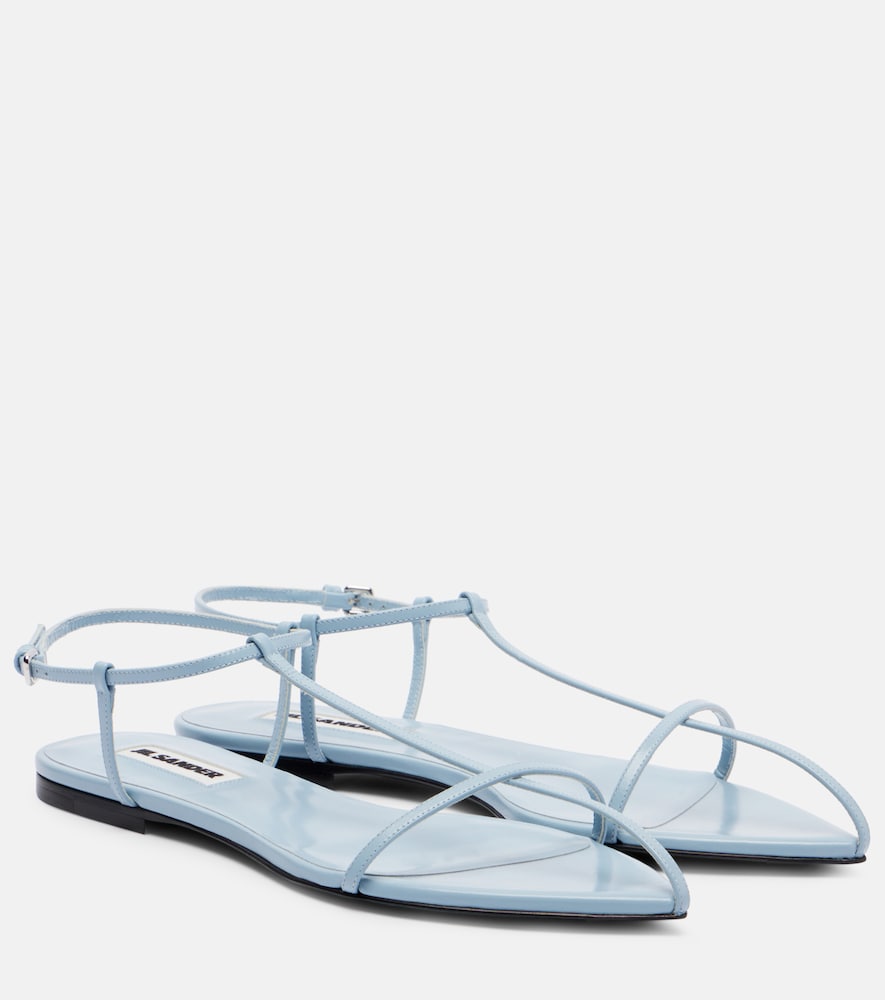 Jil Sander Sandales Cage en cuir 390 €