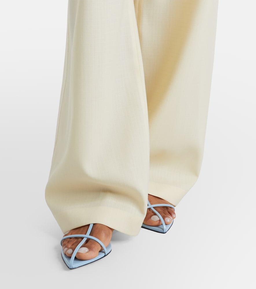 Jil Sander Cage leather sandals