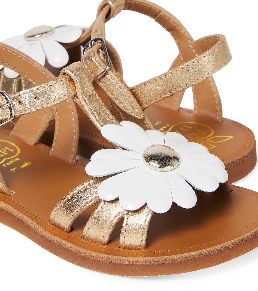  Pom D'api Pom D'api Sandalen Plagette Big Flo Aus Leder 