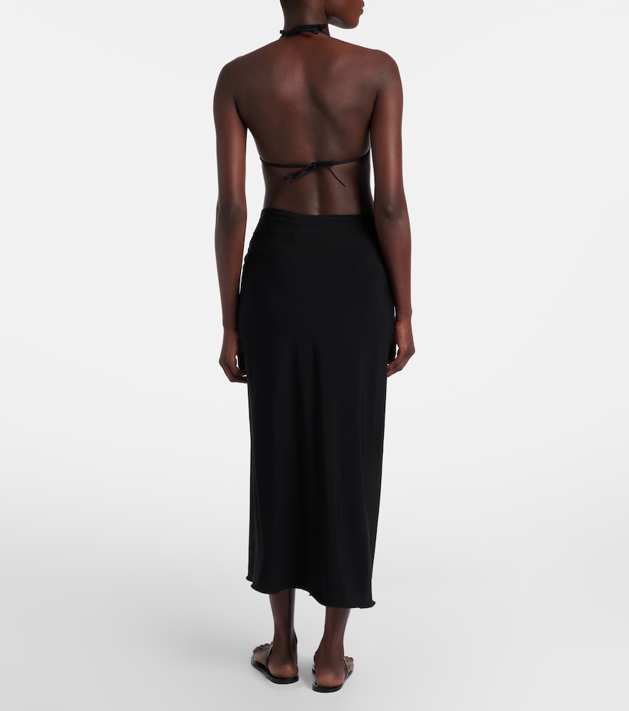  Max Mara Max Mara Wickelrock Aus Jersey 