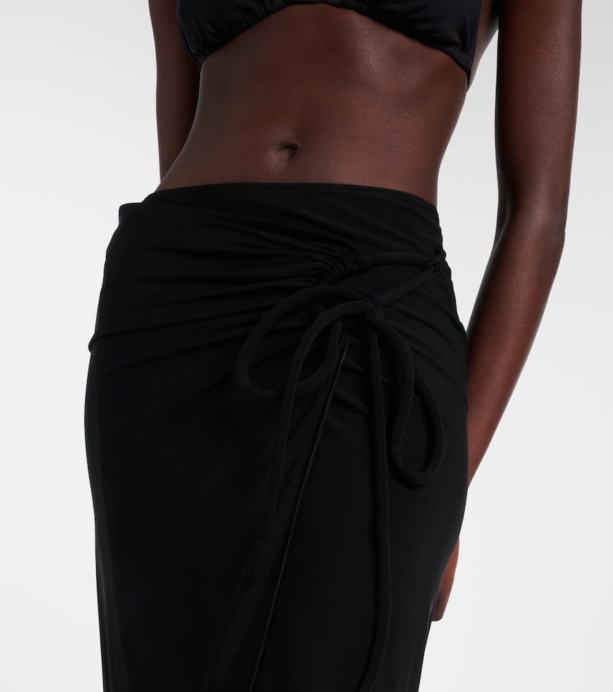  Max Mara Max Mara Wickelrock Aus Jersey 