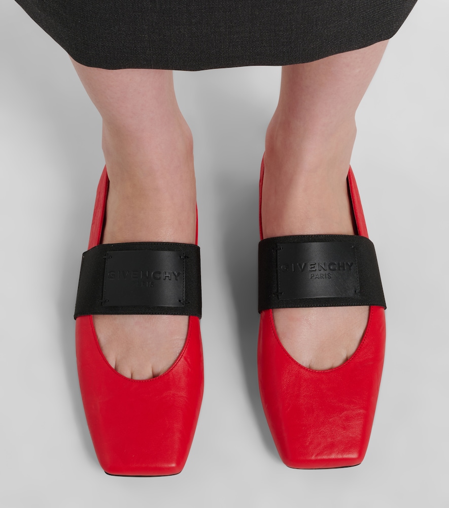 Sliced Square Ballet Flats
