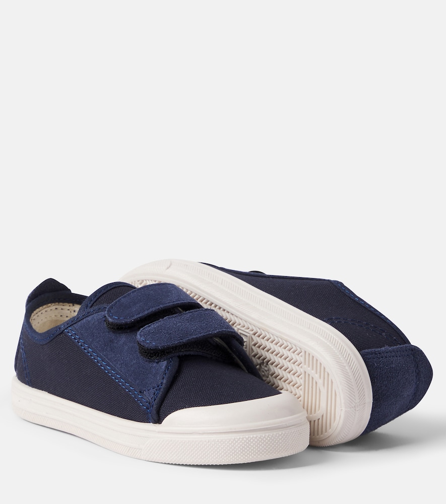  Il Gufo Il Gufo Sneakers Aus Canvas Mit Veloursleder 