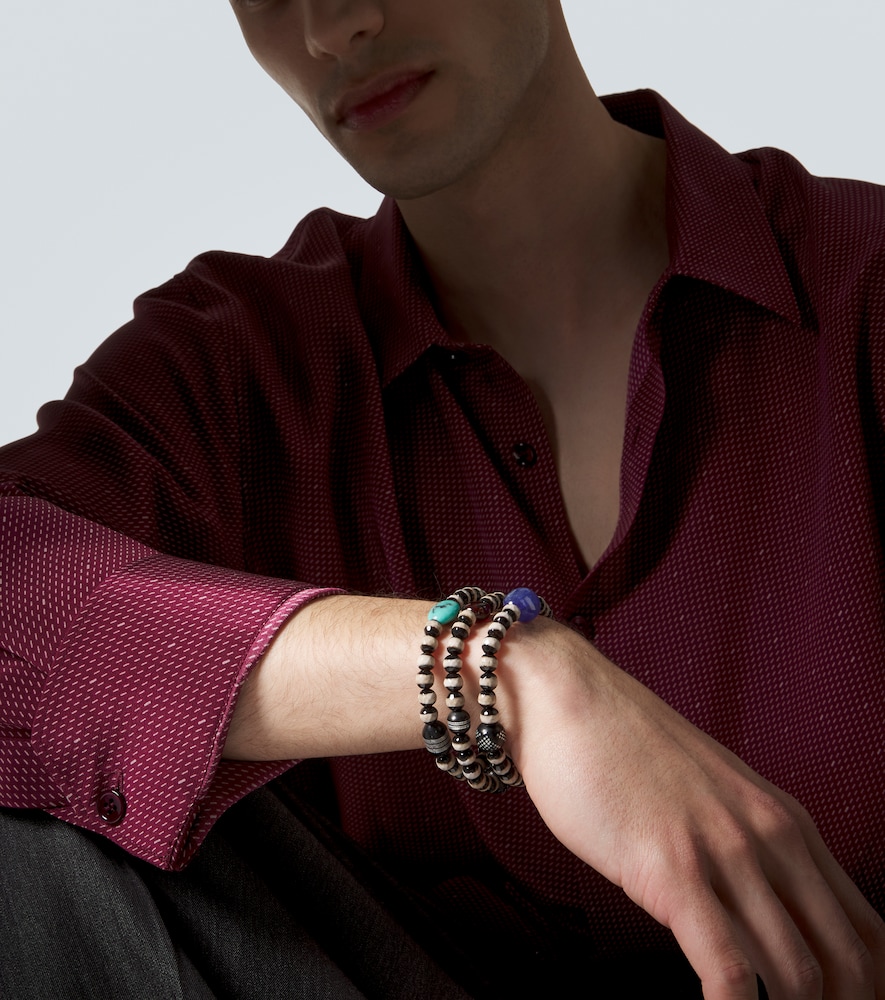  Ileana Makri Ileana Makri Set Of 3 Beaded Bracelets 