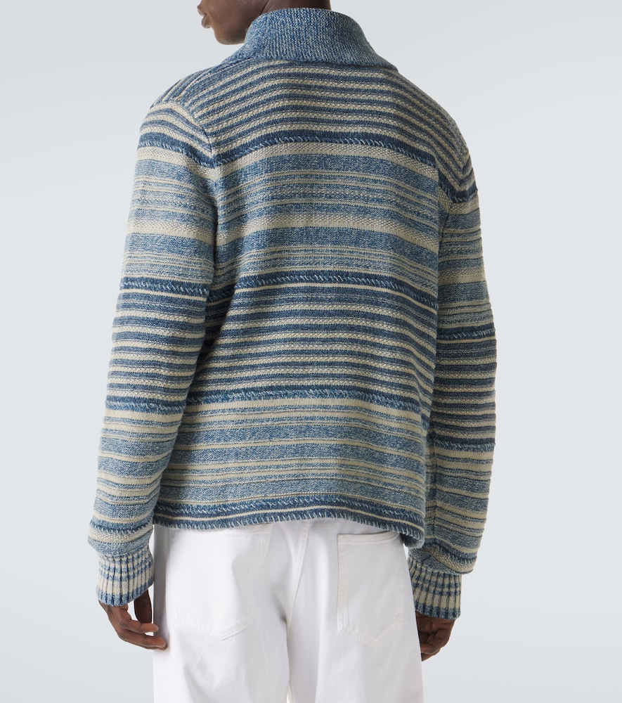  Rrl Rrl Cardigan Aus Baumwolle Und Leinen 