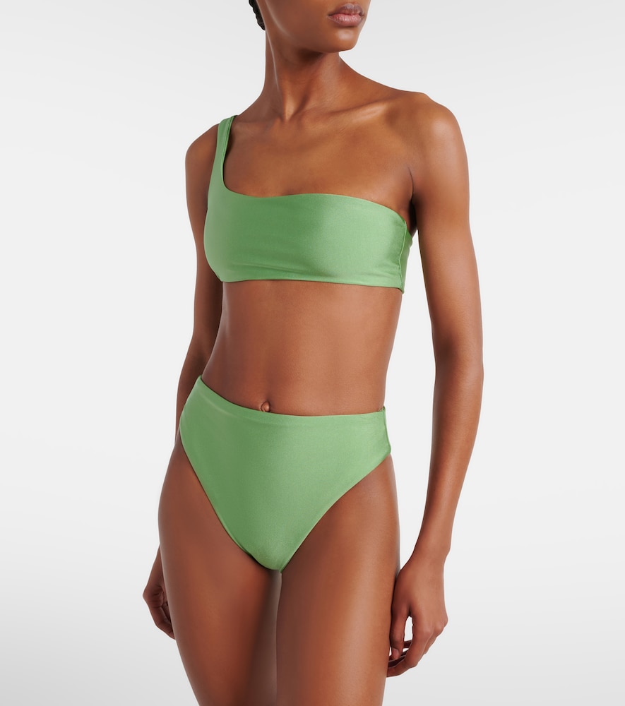 Jade Swim Eliza one-shoulder bikini top