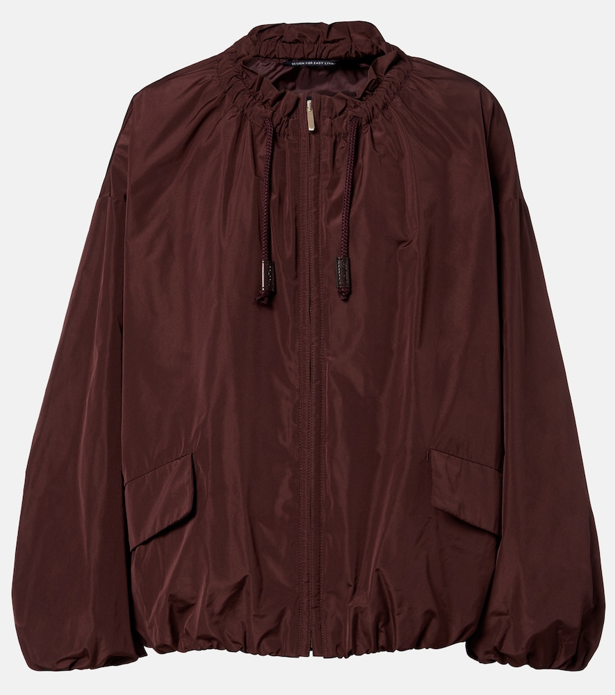 Bomberjacke aus Taft