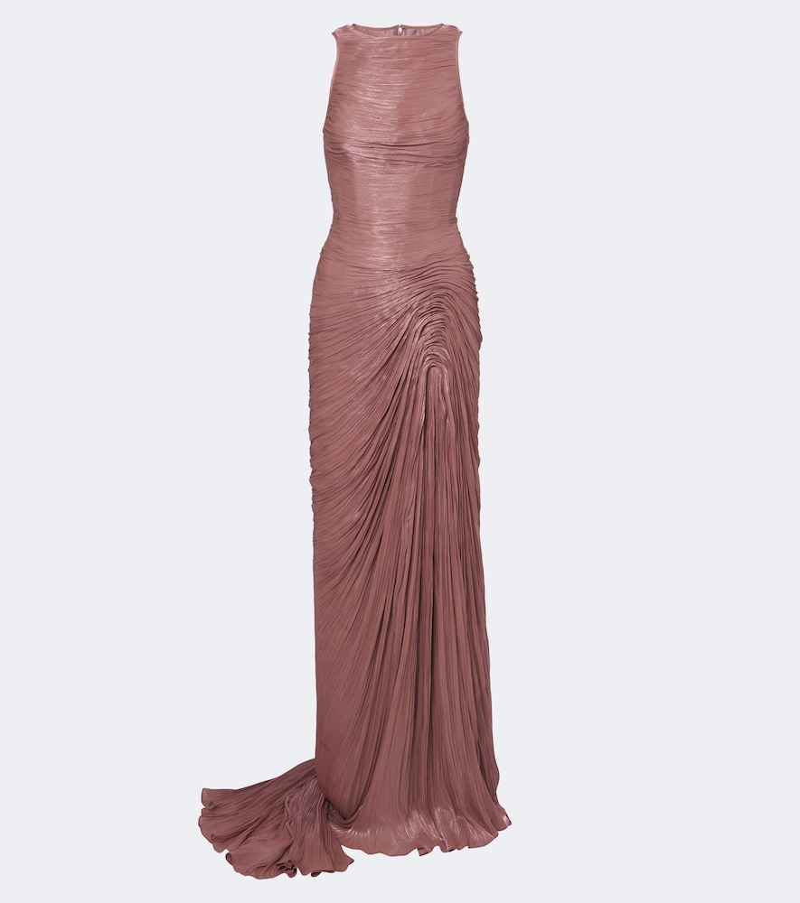 Robe aus Satin