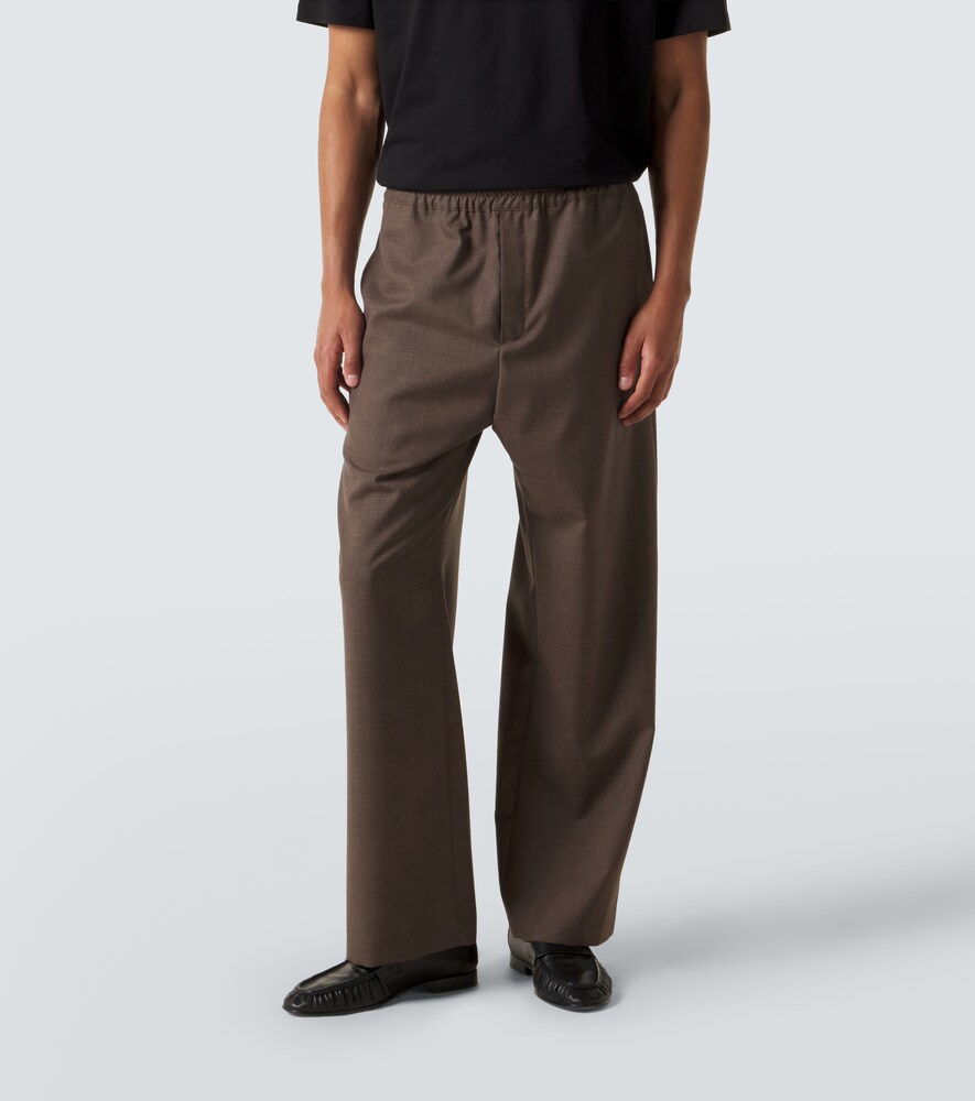 The Row The Row Ari Wool Wide-leg Pants 