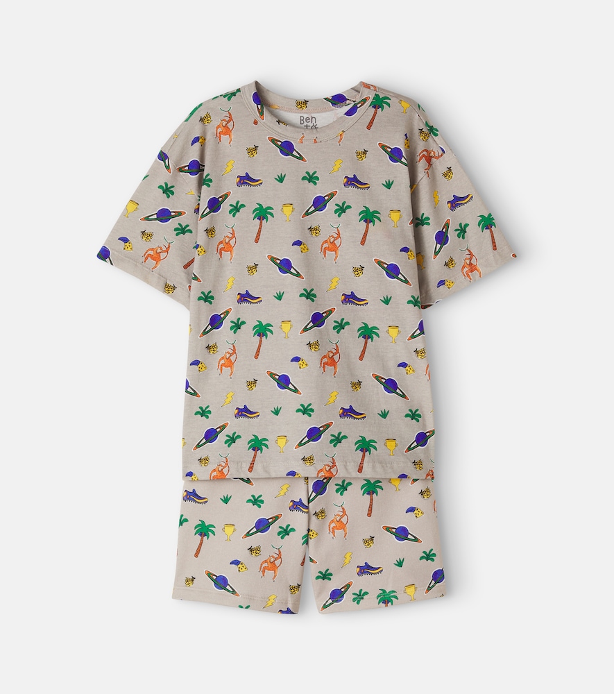 Fábula Bedrucktes Set aus T-Shirt und Shorts