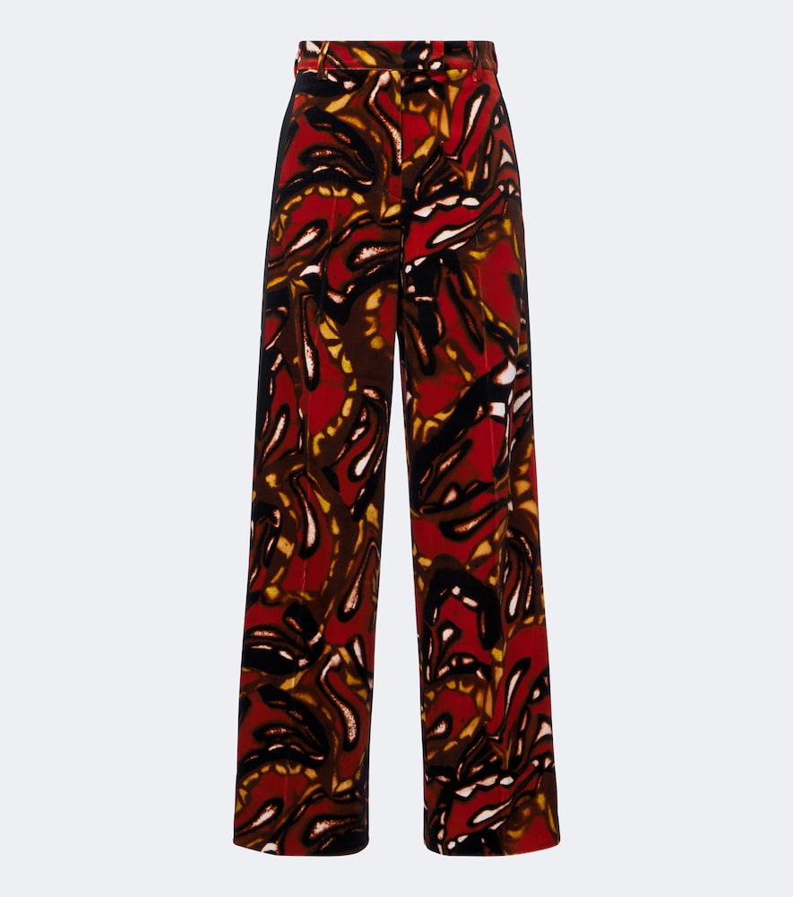 Dries Van Noten Pantalon ample en coton mlang 775$