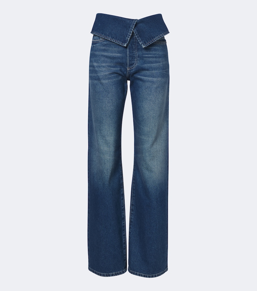 Dries Van Noten Straight Jeans In Blue