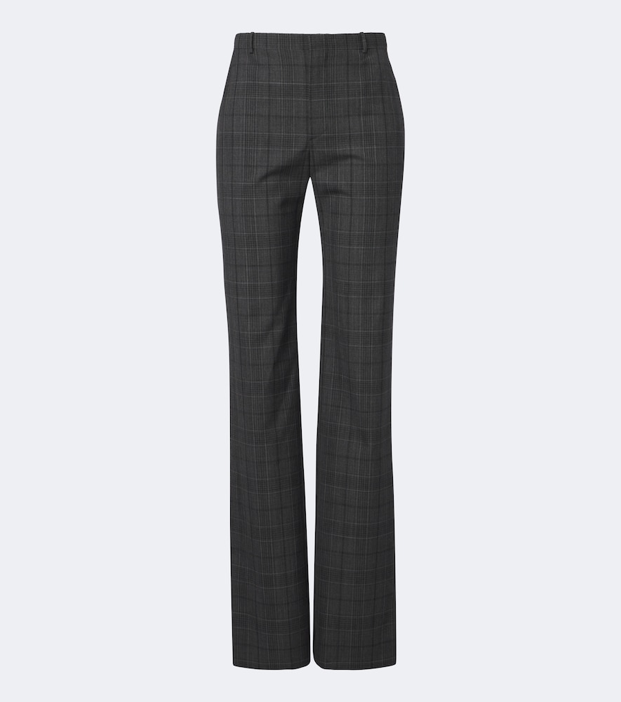 Gucci Pantalon droit en laine carreaux 980 €