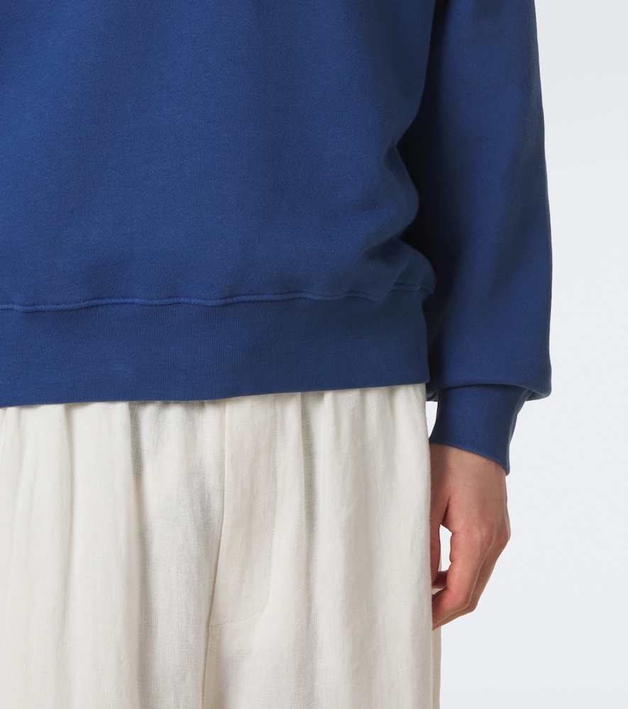 Wyatt Cotton Jersey Half-Zip Sweatshirt