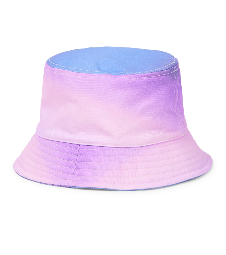 Shop Isabel Marant Haley Denim Bucket Hat In Blue