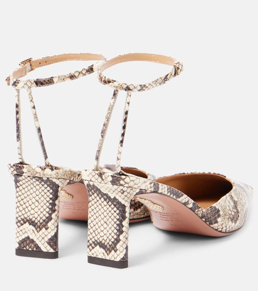 Aquazzura Pumps Blade 65 Aus Leder In Multicolor