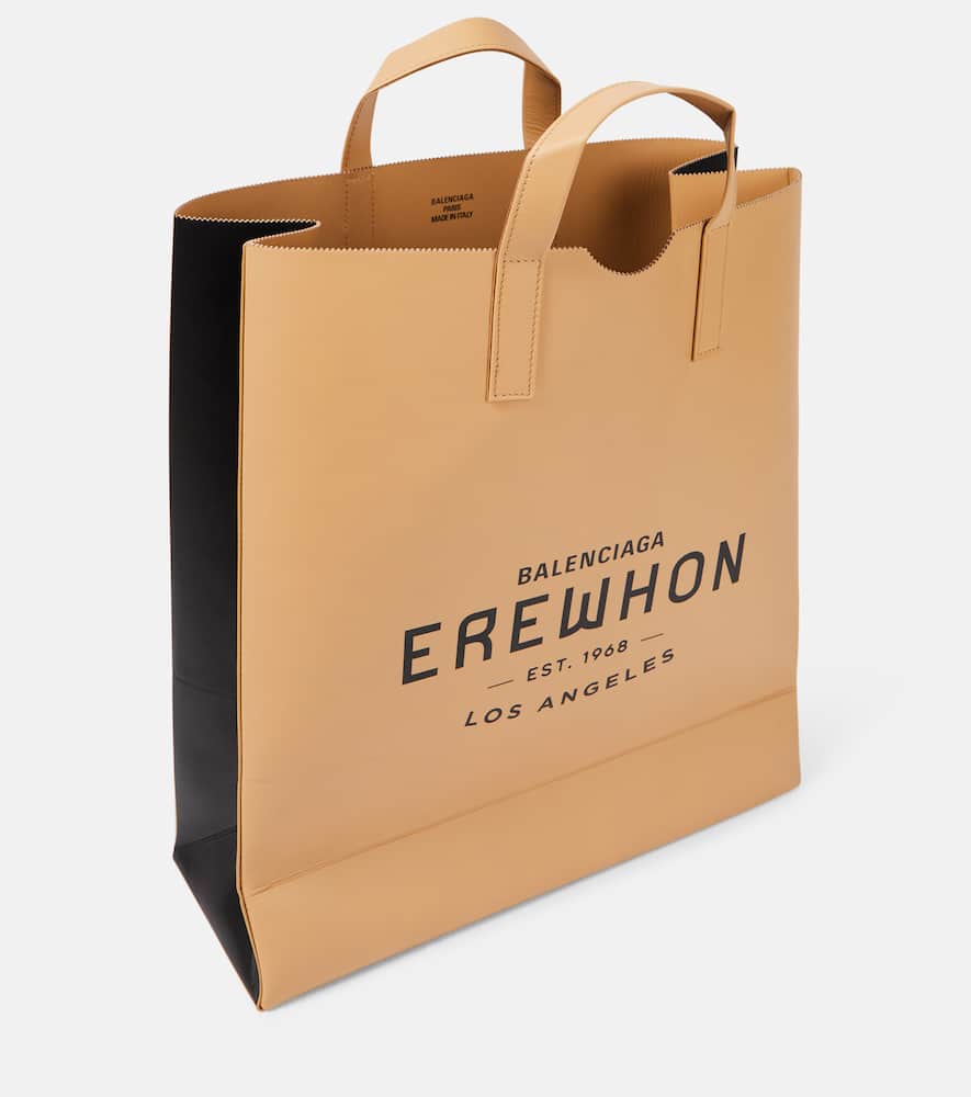 BALENCIAGA EREWHON LEATHER TOTE BAG