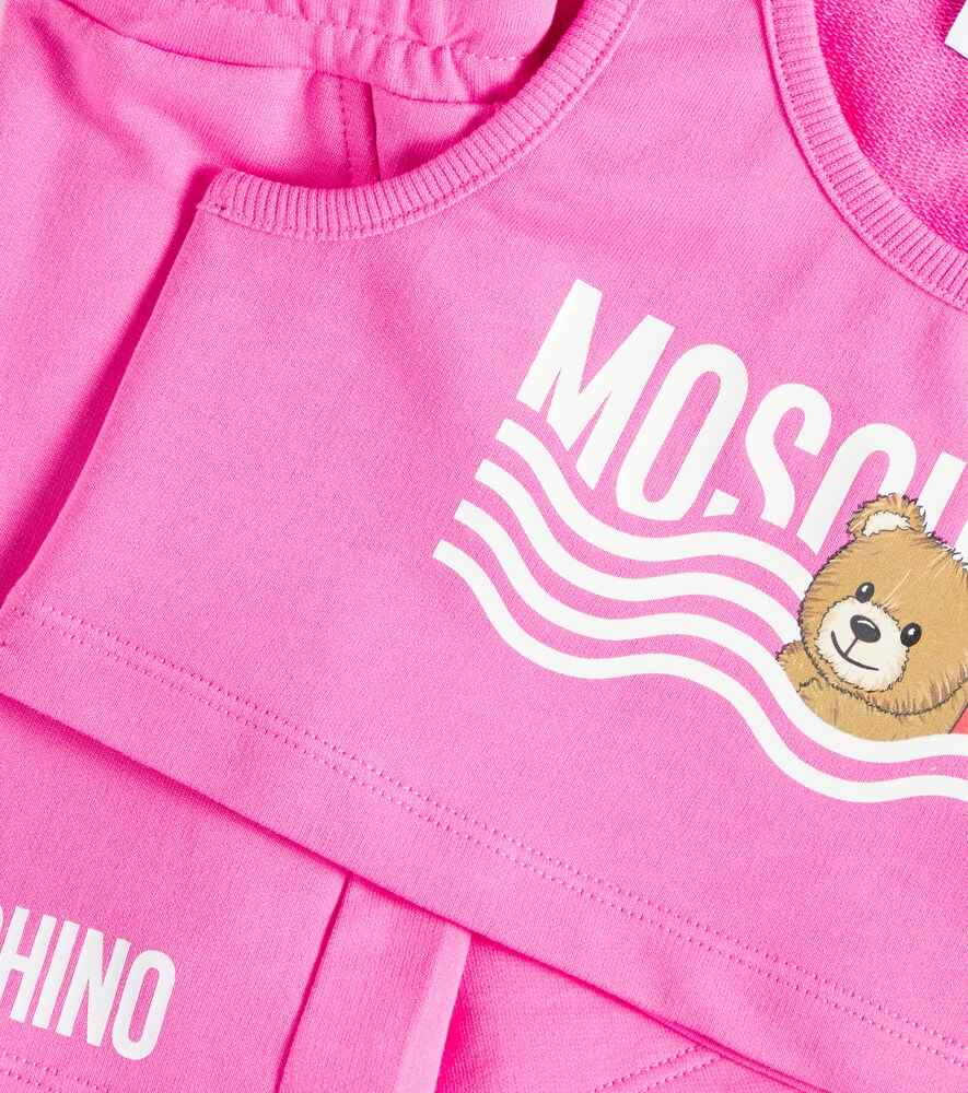  Moschino Kids Moschino Kids Set Teddy Bear Aus Top Und Shorts 