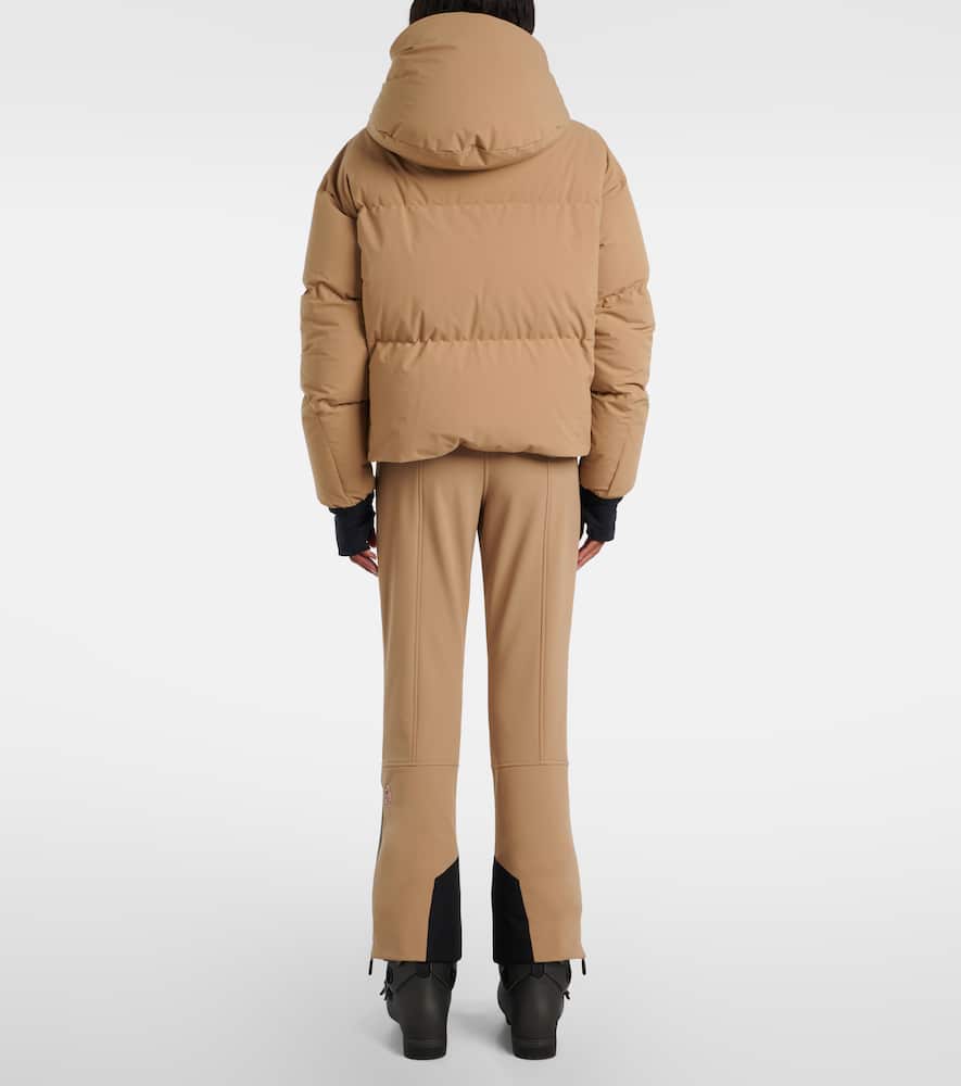 Moncler Allesaz Down Jacket In Brown