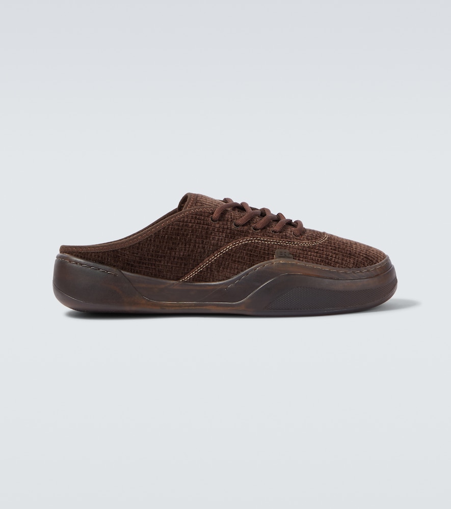ERL Mules Camino en velours ctel 234 €
