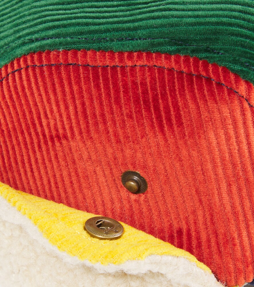  Bobo Choses Bobo Choses Mr Pencil Cotton Corduroy Baseball Cap 