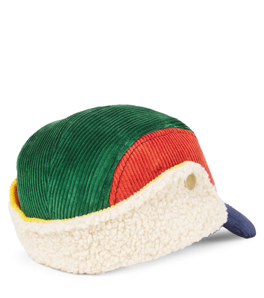  Bobo Choses Bobo Choses Mr Pencil Cotton Corduroy Baseball Cap 