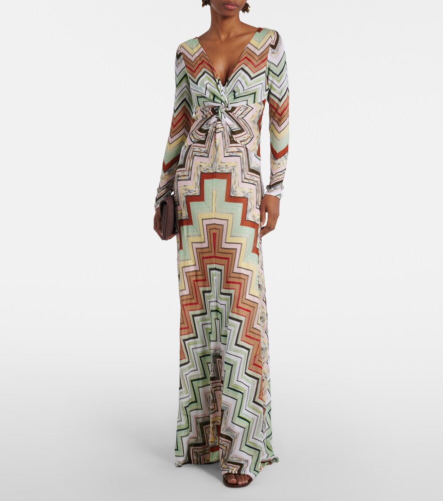 Missoni Chevron maxi dress
