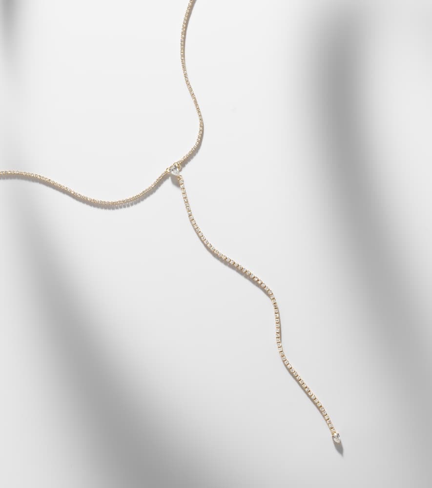 Shay Jewelry 18kt Gold Necklace With Diamonds In Gold