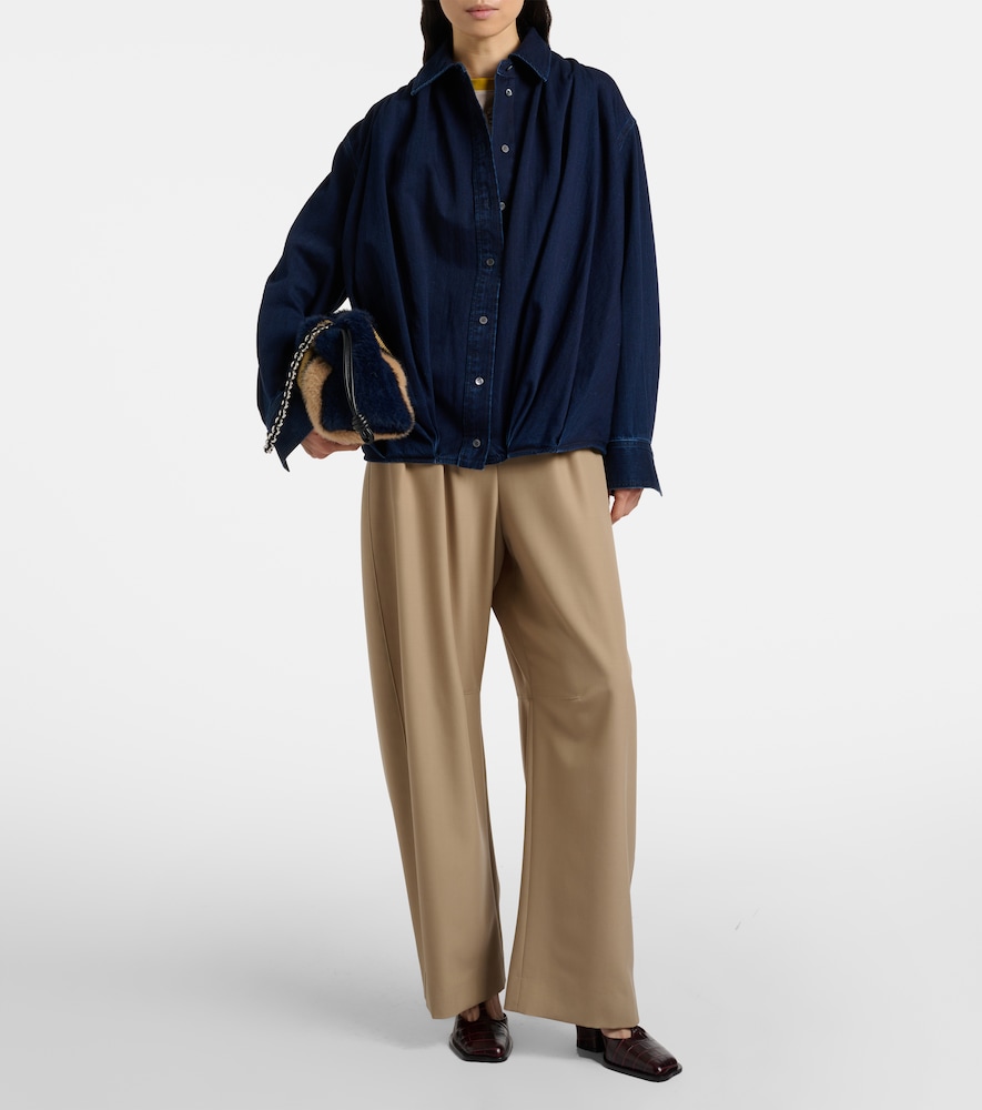  Loewe Loewe Wool Wide-leg Pants 