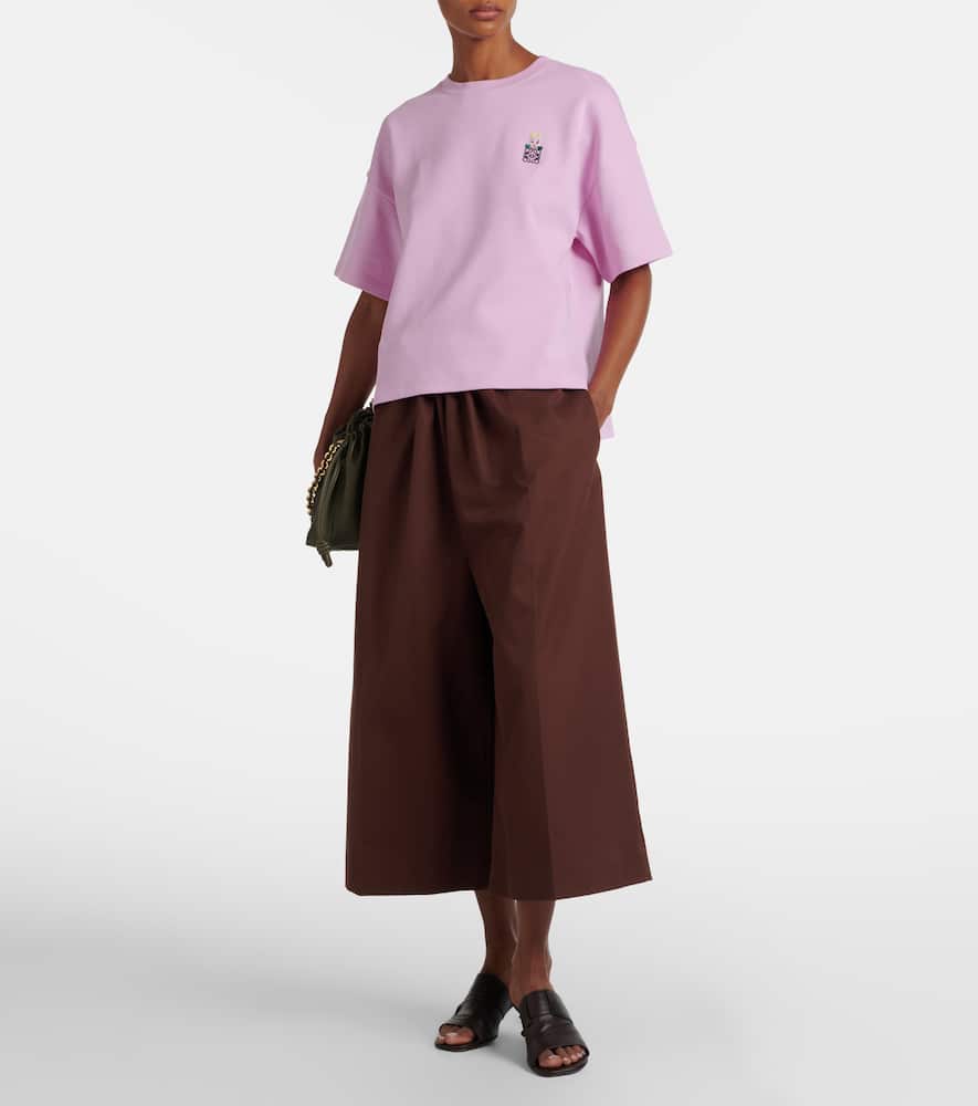 Loewe X Louis Wain Futurist Cats Cotton-blend T-shirt In Pink