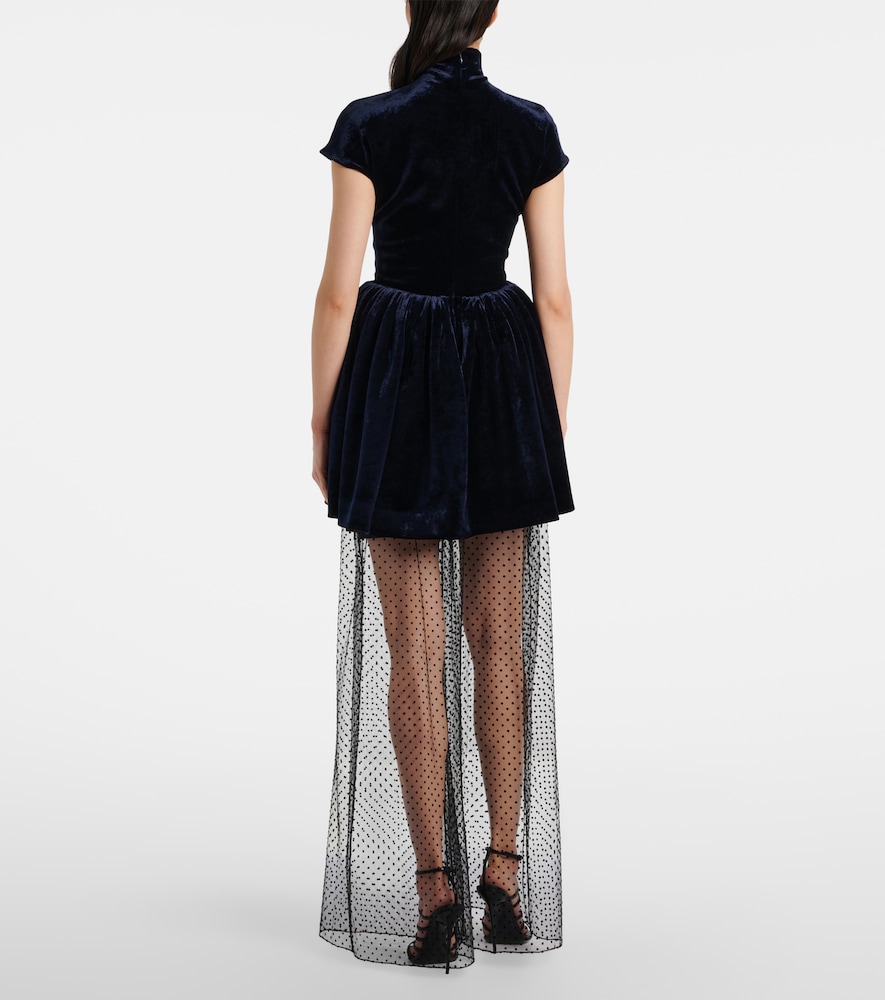  Alaia Alaïa Weite Hose Aus Mesh 