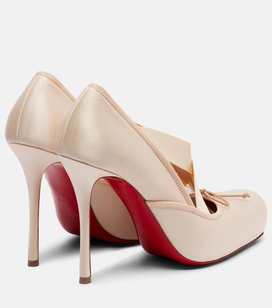  Christian Louboutin Christian Louboutin Cassiasticina Satin Pumps 
