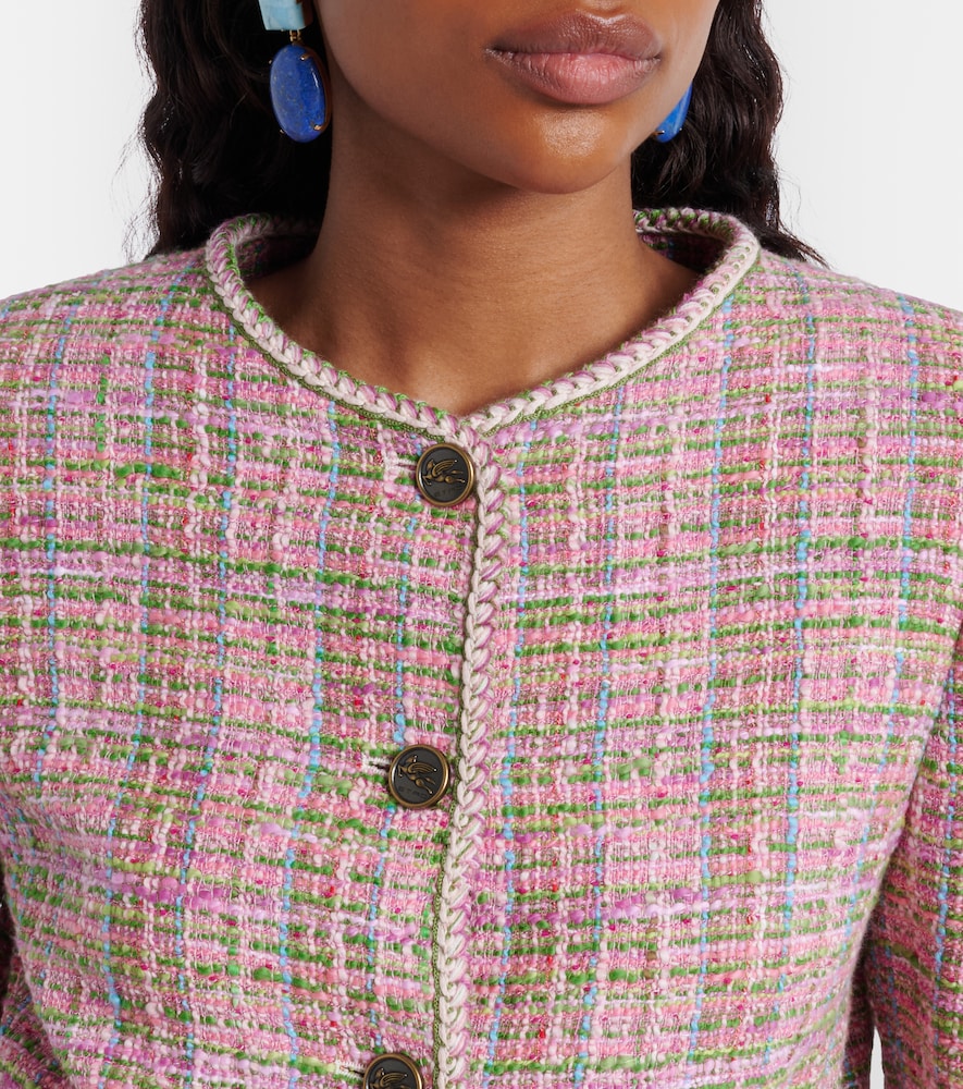  Etro Etro Jacke Aus Tweed 