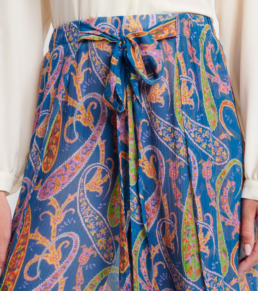  Etro Etro Paisley Wide-leg Pants 