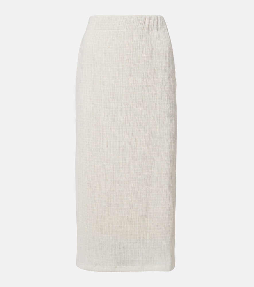 Vince Women's White Knitted Pencil Skirt UK Size 6 - Mytheresa
