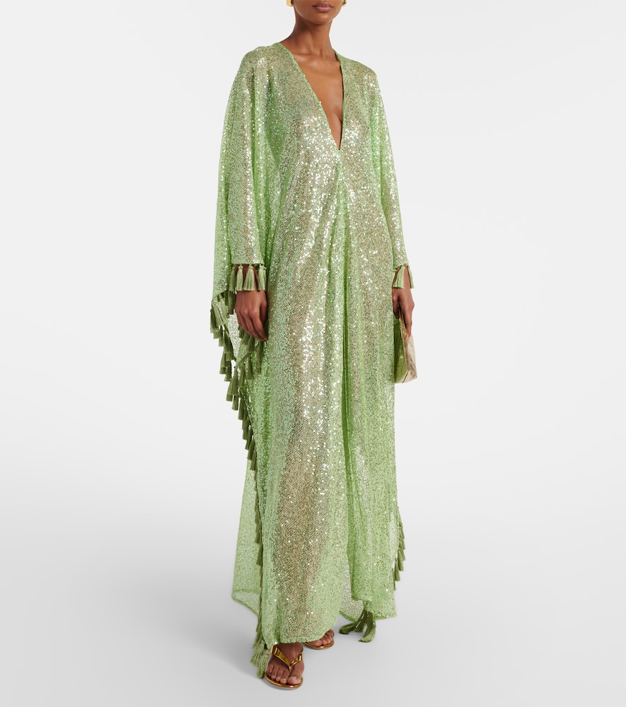  Taller Marmo Taller Marmo Kaftan Absolutely Ooo Mit Pailletten 