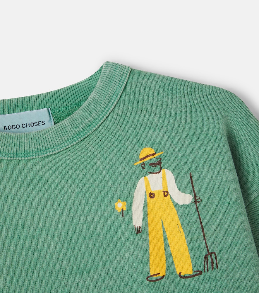  Bobo Choses Bobo Choses Sweatshirt Farm Adventure Aus Baumwoll-jersey 