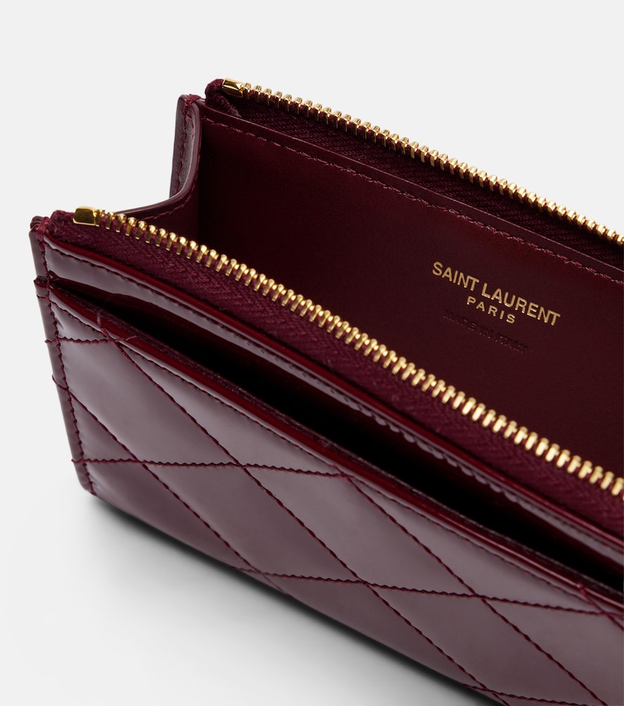  Saint Laurent Saint Laurent Kartenetui Paris Fragments Aus Lackleder 