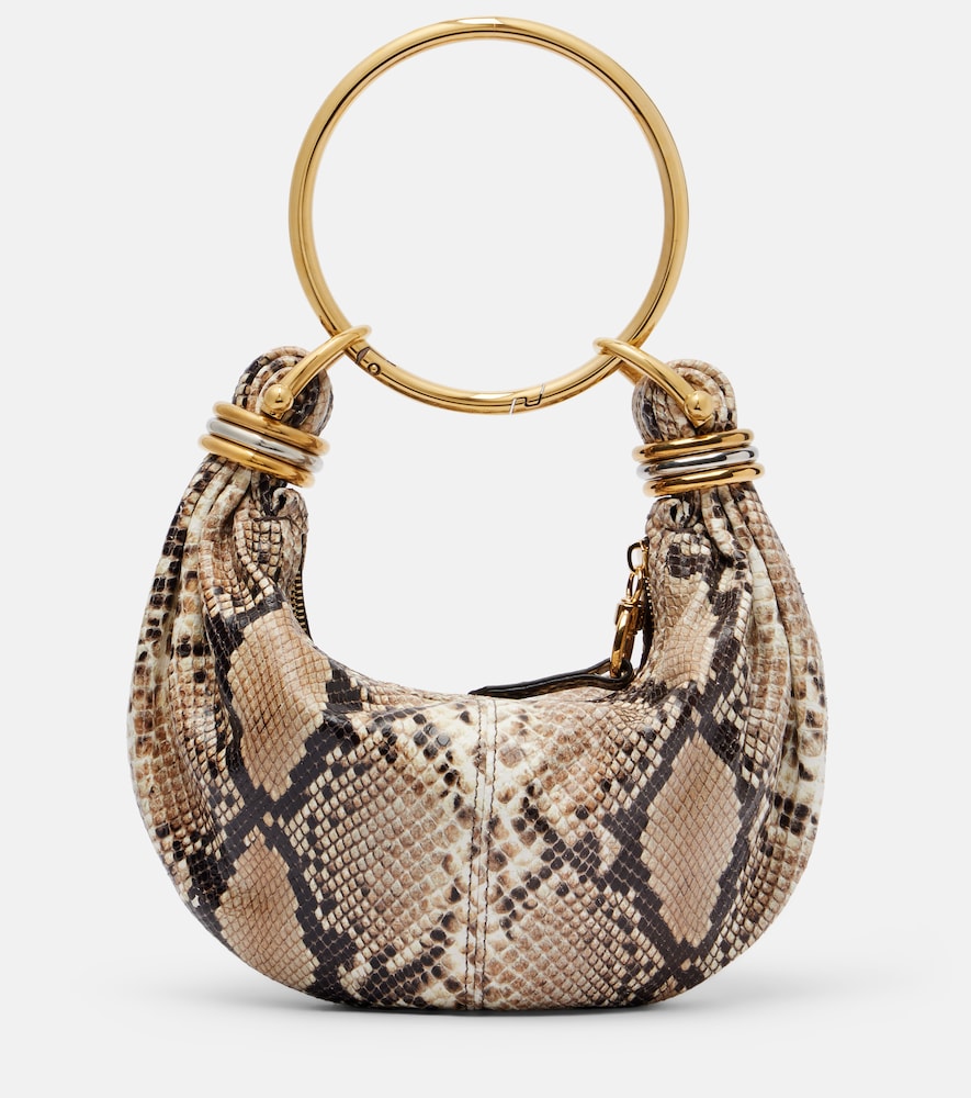 Chloe Women's Beige Bracelet Small Leather Top-Handle Bag - Mytheresa