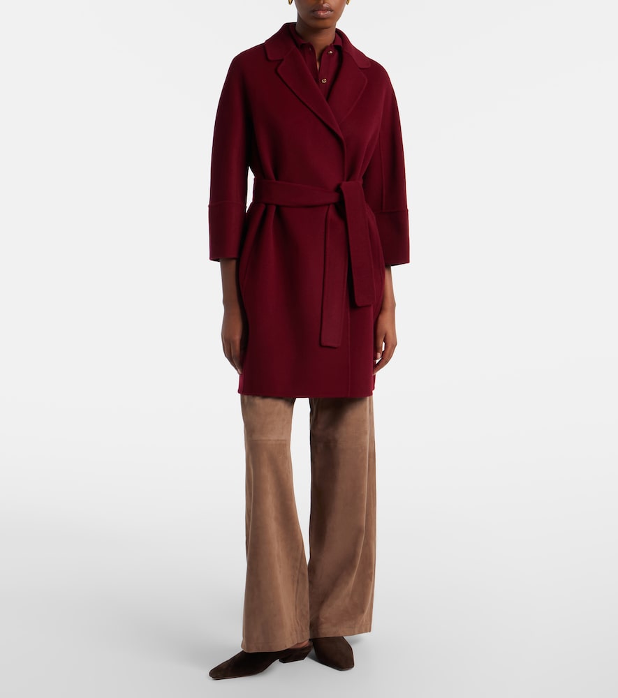  's Max Mara 's Max Mara Wool Wrap Coat 