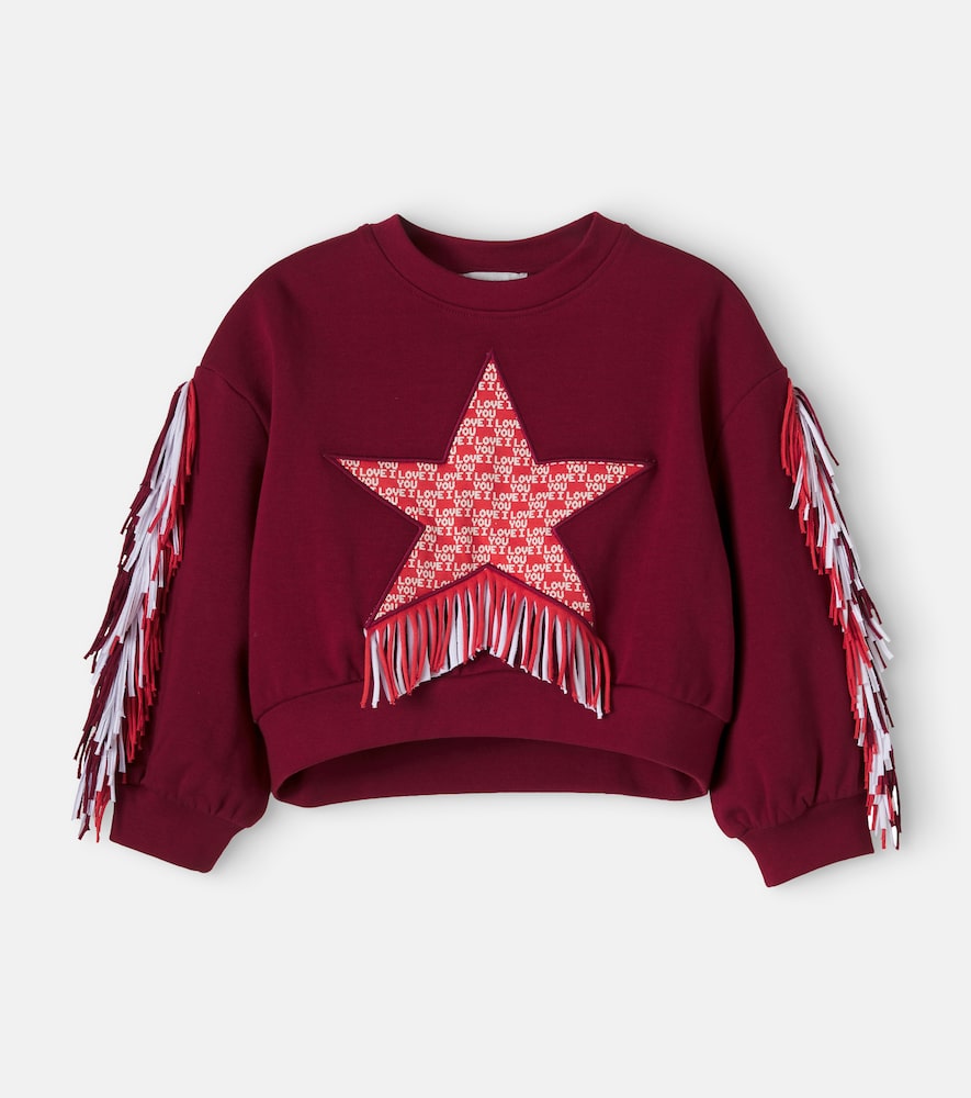 Sweatshirt aus Baumwoll-Jersey