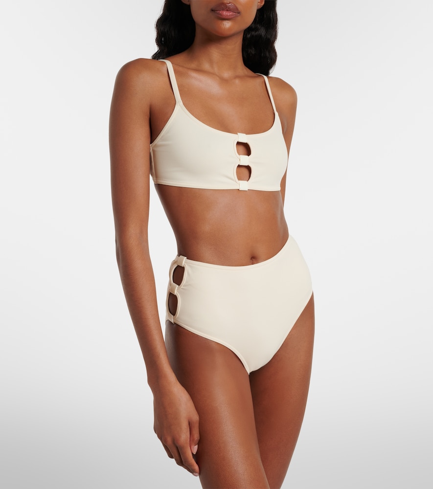  Eres Eres Cycle Cutout Mid-rise Bikini Bottoms 