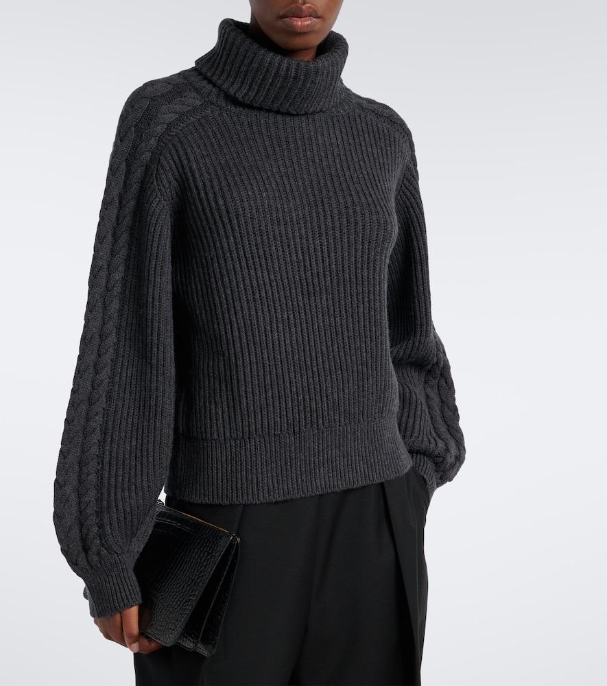 Alodina Wool Turtleneck Sweater