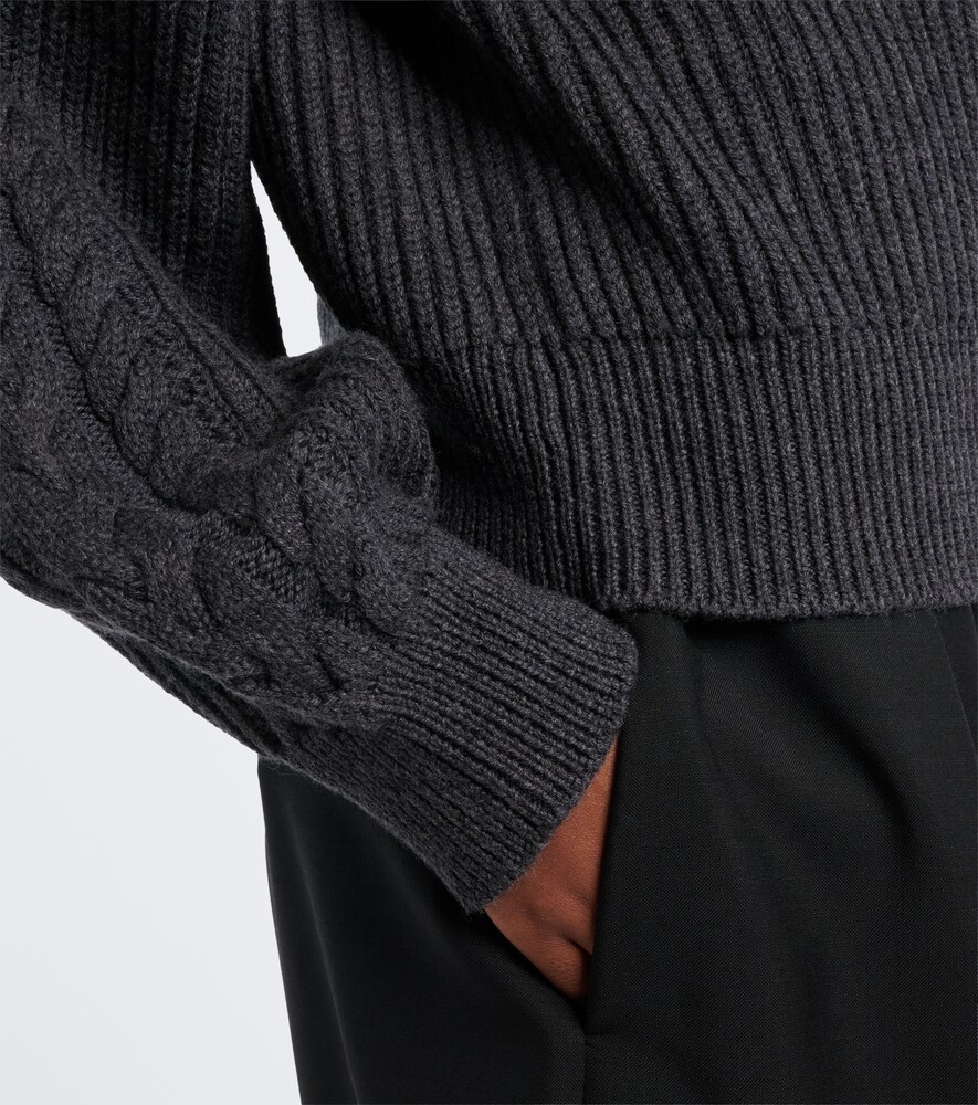 Alodina Wool Turtleneck Sweater