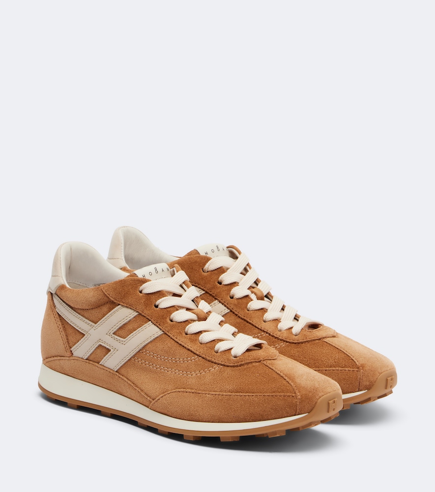 Sneakers H699 aus Veloursleder